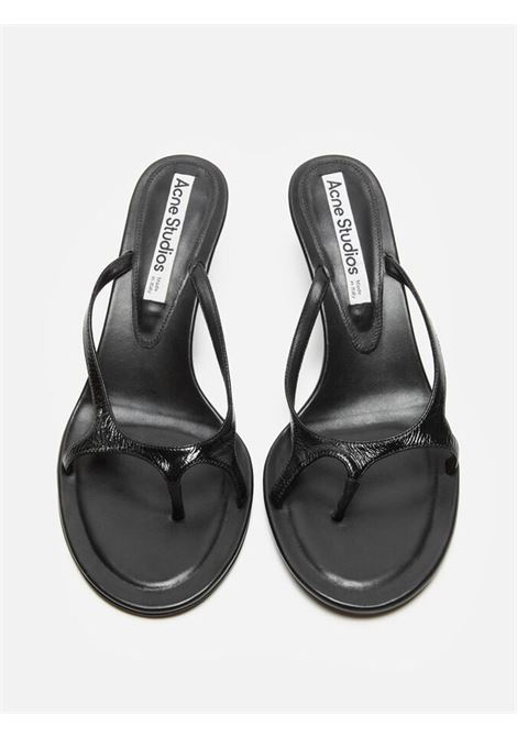 sandali leather mkitten hells donna neri ACNE STUDIOS | AD0793900